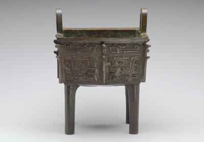 图片[2]-Square ding cauldron of Wen, Western Zhou period (c. 1046-771 BCE)-China Archive
